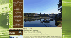 Desktop Screenshot of hoteldulac-huelgoat.com